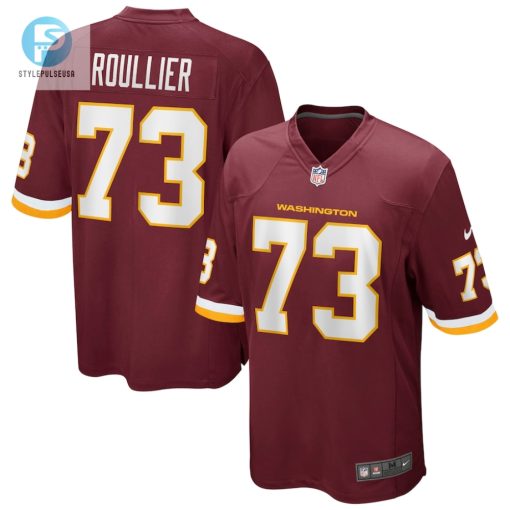 Score Big With The Roullier Special Burgundy Game Jersey For Men stylepulseusa 1