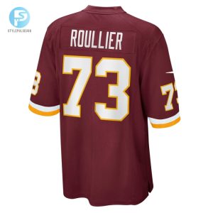 Score Big With The Roullier Special Burgundy Game Jersey For Men stylepulseusa 1 2