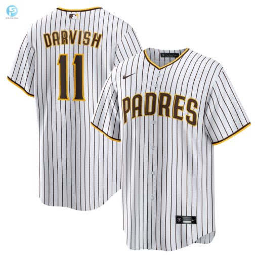Pitch Perfect In Padres Gear Snag Yu Darvishs White Jersey stylepulseusa 1