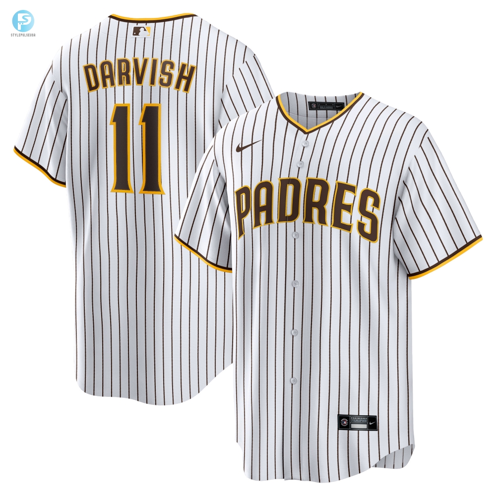 Pitch Perfect In Padres Gear Snag Yu Darvishs White Jersey