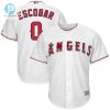 Get Angelic Swagger Yunel Escobar Jersey White Hot stylepulseusa 1
