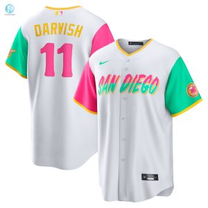 Darvishs Dashing Disguise Padres 2022 Jersey White Hot stylepulseusa 1 1