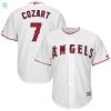 Score A Home Run Zack Cozart Angels Jersey In White stylepulseusa 1