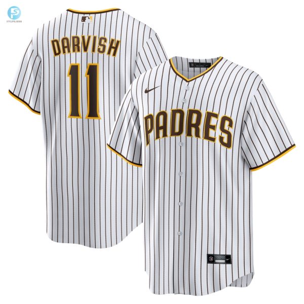 Darvish Padres Jersey Wear White Pitch Right stylepulseusa 1