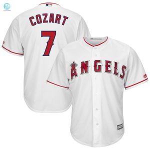 Score A Home Run Style Zack Cozart Angels Jersey White stylepulseusa 1 1