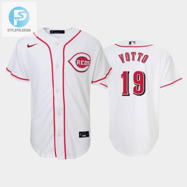 Joey Votto Youth Jersey Hit A Homer In Style Go Reds stylepulseusa 1