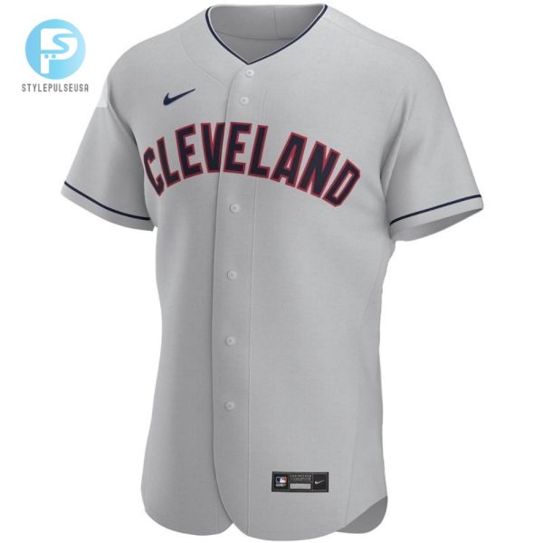 Swing In Style Custom Gray 2020 Guardians Jersey stylepulseusa 1