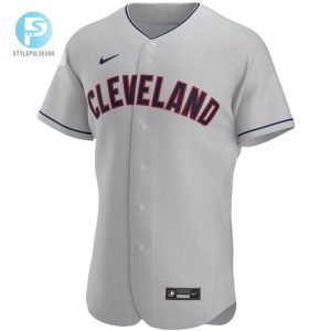 Swing In Style Custom Gray 2020 Guardians Jersey stylepulseusa 1 1