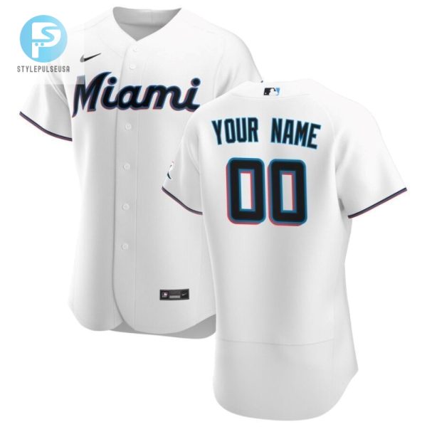 Make Every Pitch Personal 2020 Custom Marlins Jersey Fun stylepulseusa 1