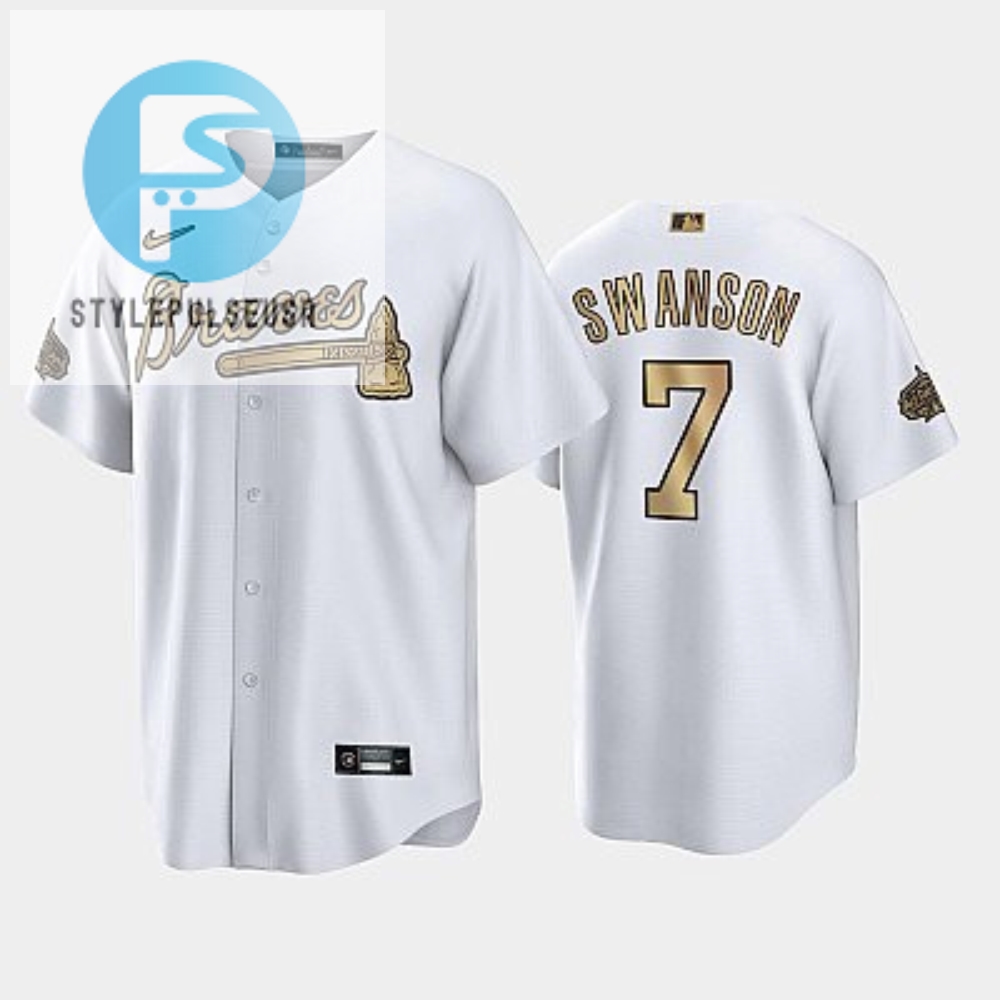 Score Big In Style Swanson Braves Allstar Jersey 2223