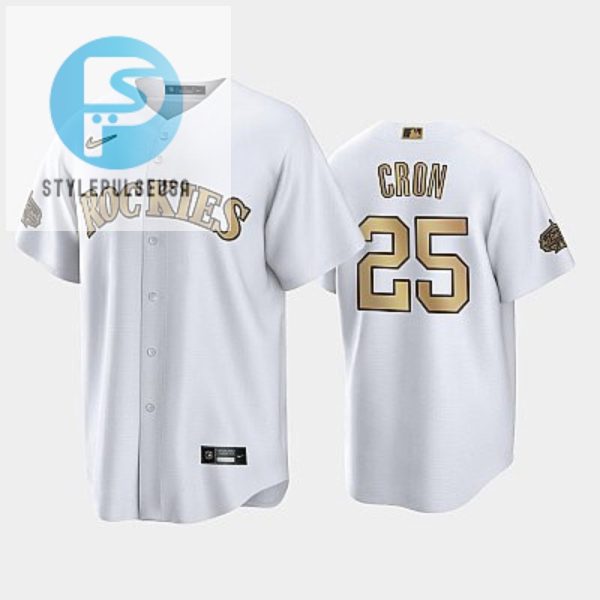 Snag Your 202223 Allstar Rockies C.J. Cron Jersey A Homerun stylepulseusa 1