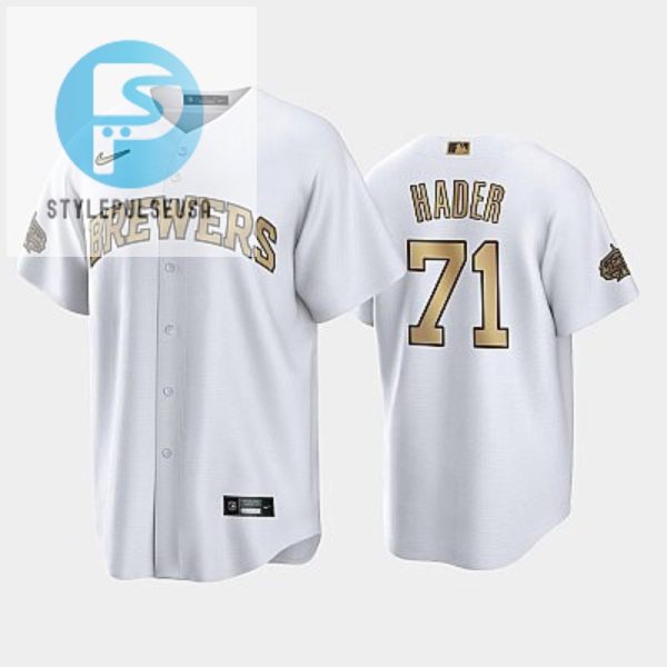 Snag A Brewers Hader Jersey Allstar Style With A Twist stylepulseusa 1 1