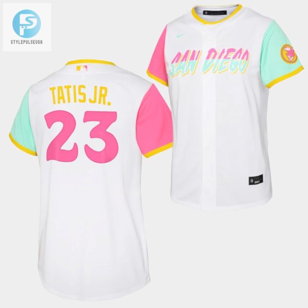 Score Big Tatis Jr. Youth Jersey Padres Fun Gear 2223 stylepulseusa 1