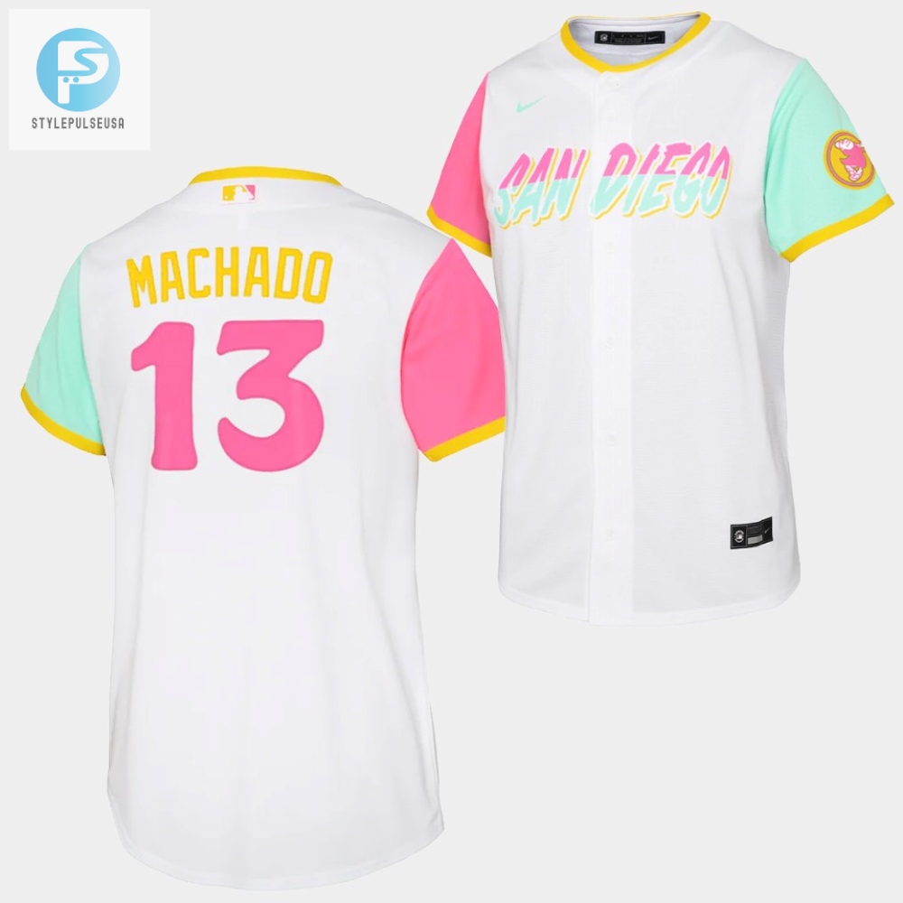 Snag The Swag Machado 13 Youth Padres Jersey 2223