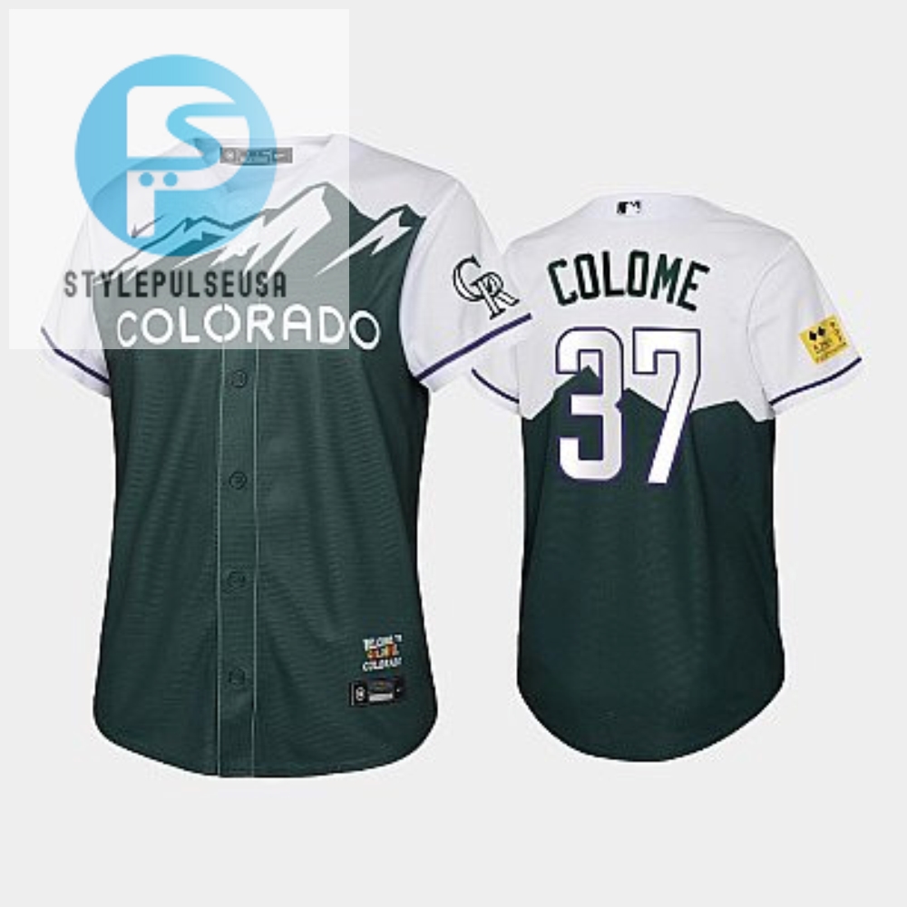 Get Your Kid Rockin In Colomes Funky Rockies Jersey