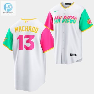 Get Decked In A Machado 13 White Padres City Connect stylepulseusa 1 1