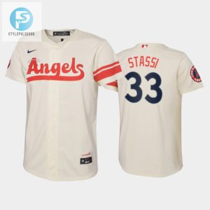 Get Stassified Youth Angels 33 Max Stassi Jersey Cream stylepulseusa 1 1