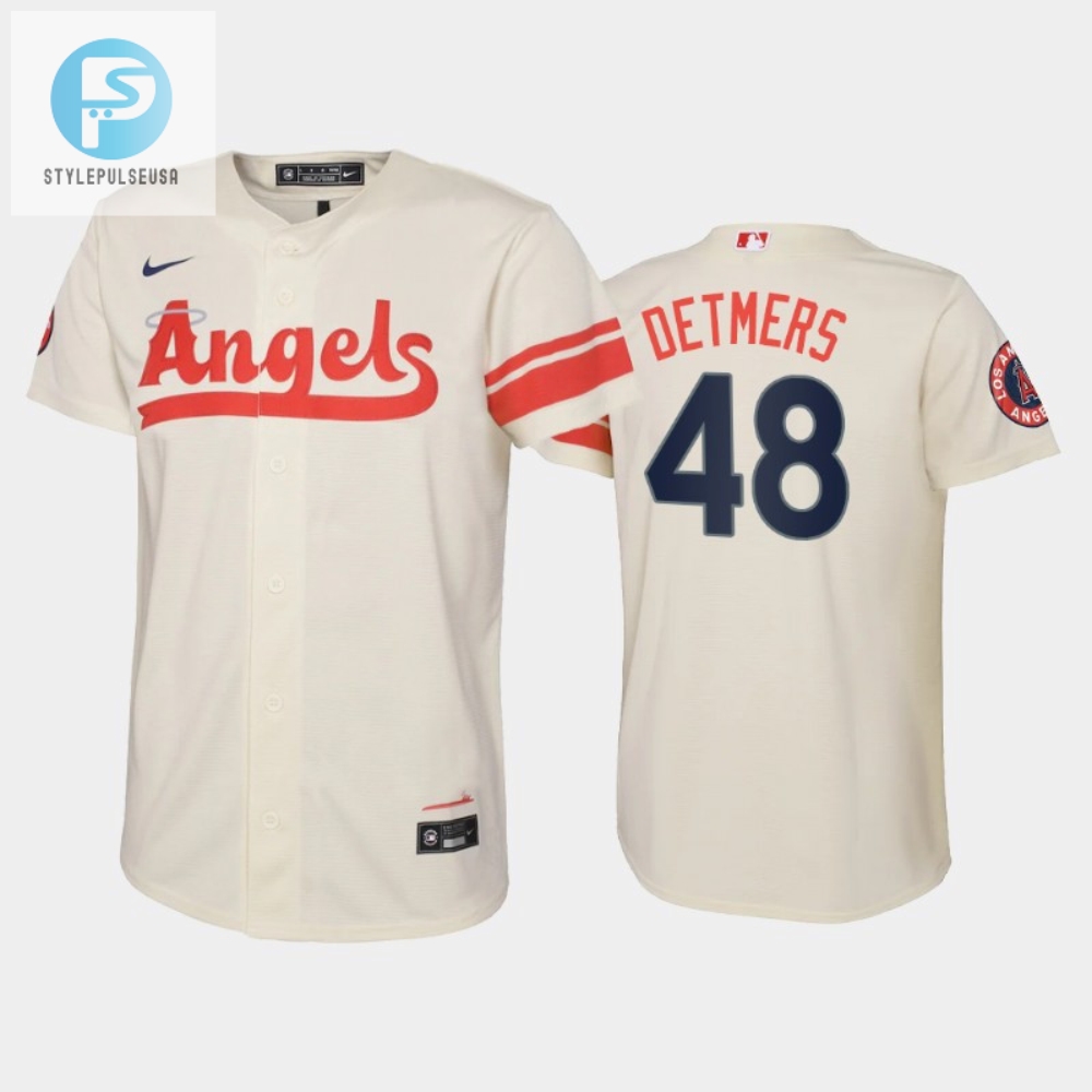 Get Reidy Cream Angels Jersey  Detmers Magic Inside