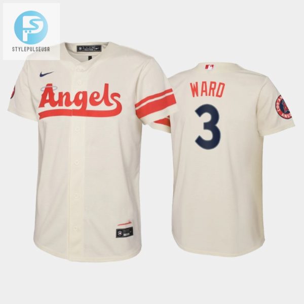 Get Your Halo On Youth Ward 3 Angels Jersey Cream stylepulseusa 1