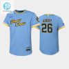 Crack A Brewtiful Smile In Ashbys Youth Brewers Jersey stylepulseusa 1