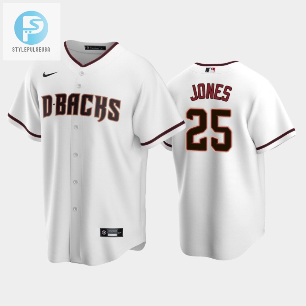 Get Drafty 2022 Druw Jones Dbacks White Jersey 