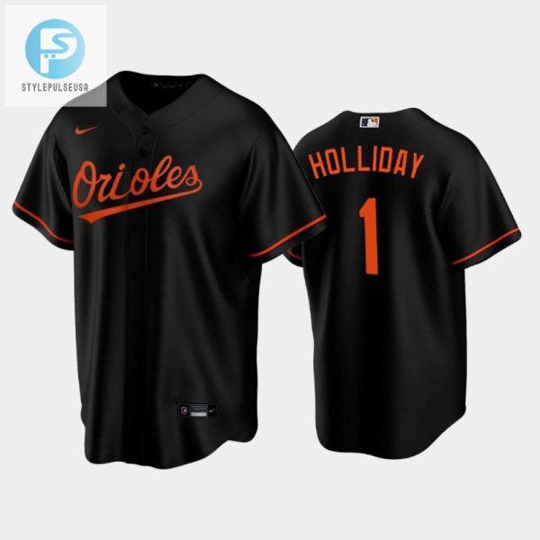 Own The Orioles Future Hollidays Hilarious Black Jersey 2223 stylepulseusa 1