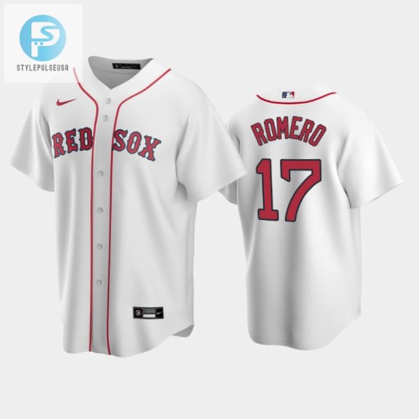 Get Your Mikey Magic 202223 Red Sox Romero Home Jersey stylepulseusa 1