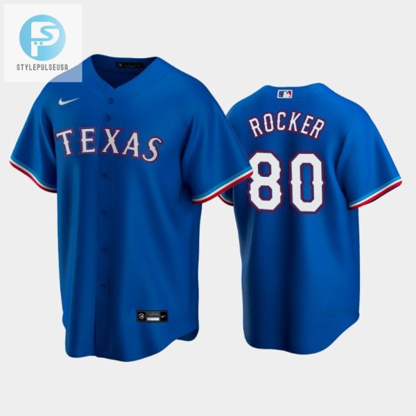 Rock Your Game 202223 Texas Rangers Kumar Rocker Jersey stylepulseusa 1