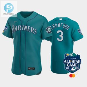 Rock The 23 Allstar J.P. Crawford Aqua Jersey Fun Fresh stylepulseusa 1 1