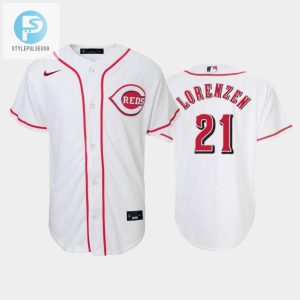 Steal Bases Not Style Lorenzen Youth Reds Jersey stylepulseusa 1 1