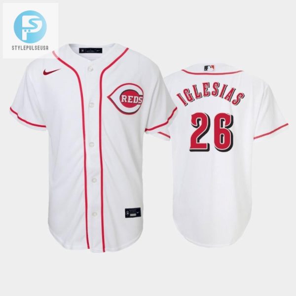 Raisel Iglesias Youth Reds Jersey For Future Mvps Only stylepulseusa 1