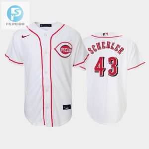 Get Scheblasted Kids Reds 43 Jersey Home White Fun stylepulseusa 1 1