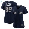 Hit A Home Run Womens Aaron Judge Yankees Jersey Navy stylepulseusa 1