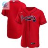 Score Big Laughs Atlanta Braves 2020 Mlb Red Jersey stylepulseusa 1