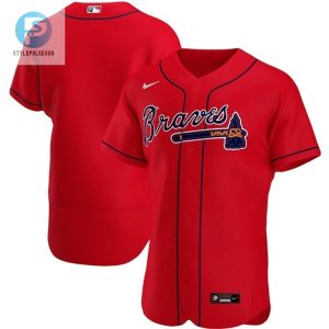 Score Big Laughs Atlanta Braves 2020 Mlb Red Jersey stylepulseusa 1 1