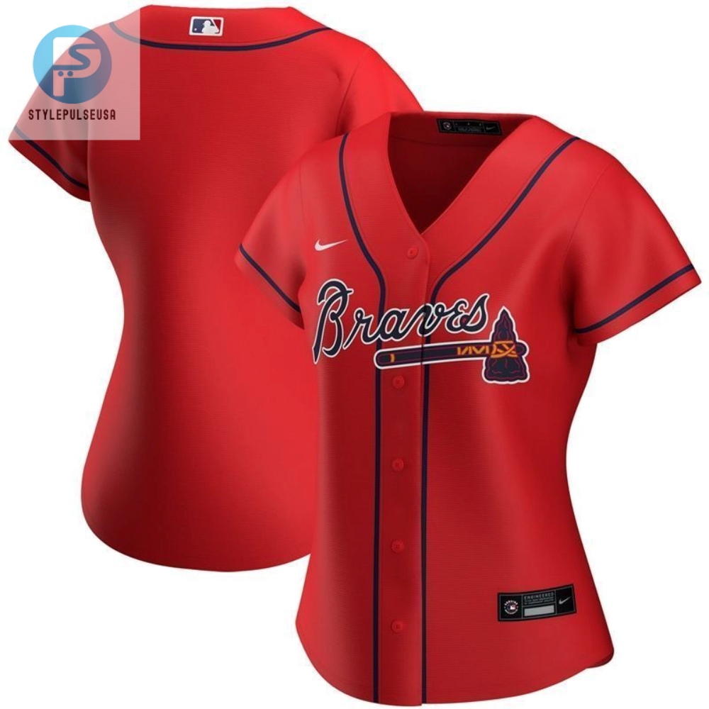 Steal Home In Style Atlanta Braves 2020 Womens Jersey