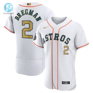 Hit A Home Run In Style Bregman Gold 2023 Jersey stylepulseusa 1 1