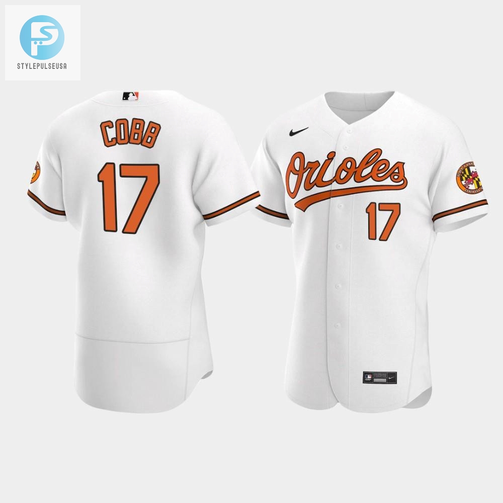 Get Cobbwebbed Alex Cobb 17 Home Jersey  Orioles Style