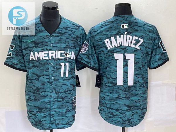 Score Big 11 Jose Ramirez Teal Jersey All Star Swag 2023 stylepulseusa 1 1