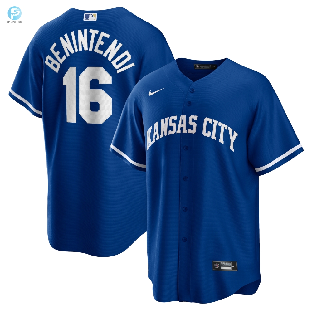 Rep Now In Royalty Benintendis Comfy Kc Royals Jersey