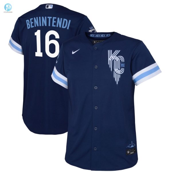 Mini Royals Fan Musthave Benintendi City Connect Jersey stylepulseusa 1 1