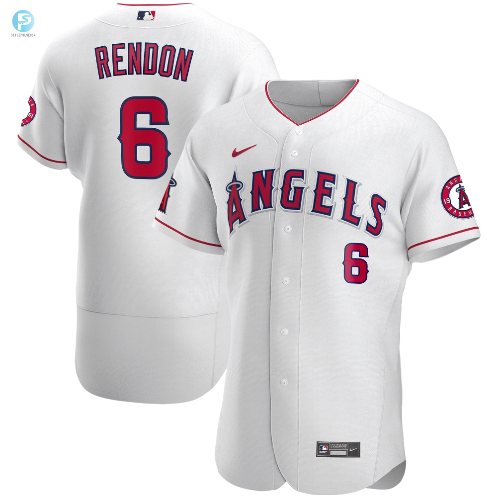 Swing Into Style Anthony Rendon Angels Jersey  Mlb White