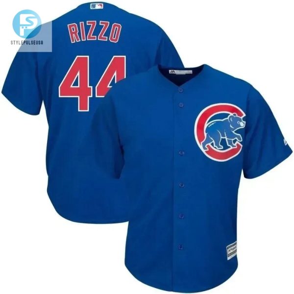 Get Rizziculous Big Tall Rizzo Cubs Jersey Cool Royal stylepulseusa 1