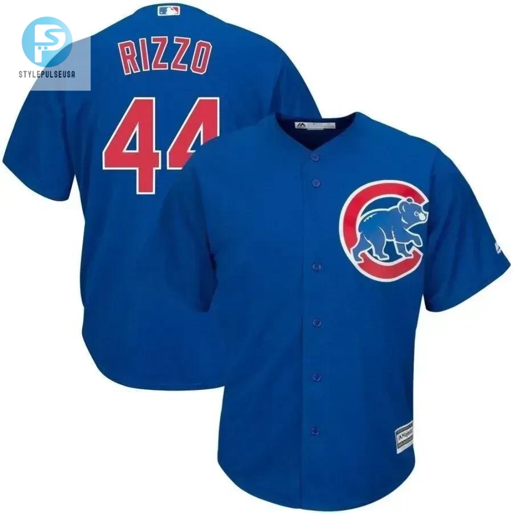 Get Rizziculous Big  Tall Rizzo Cubs Jersey  Cool  Royal