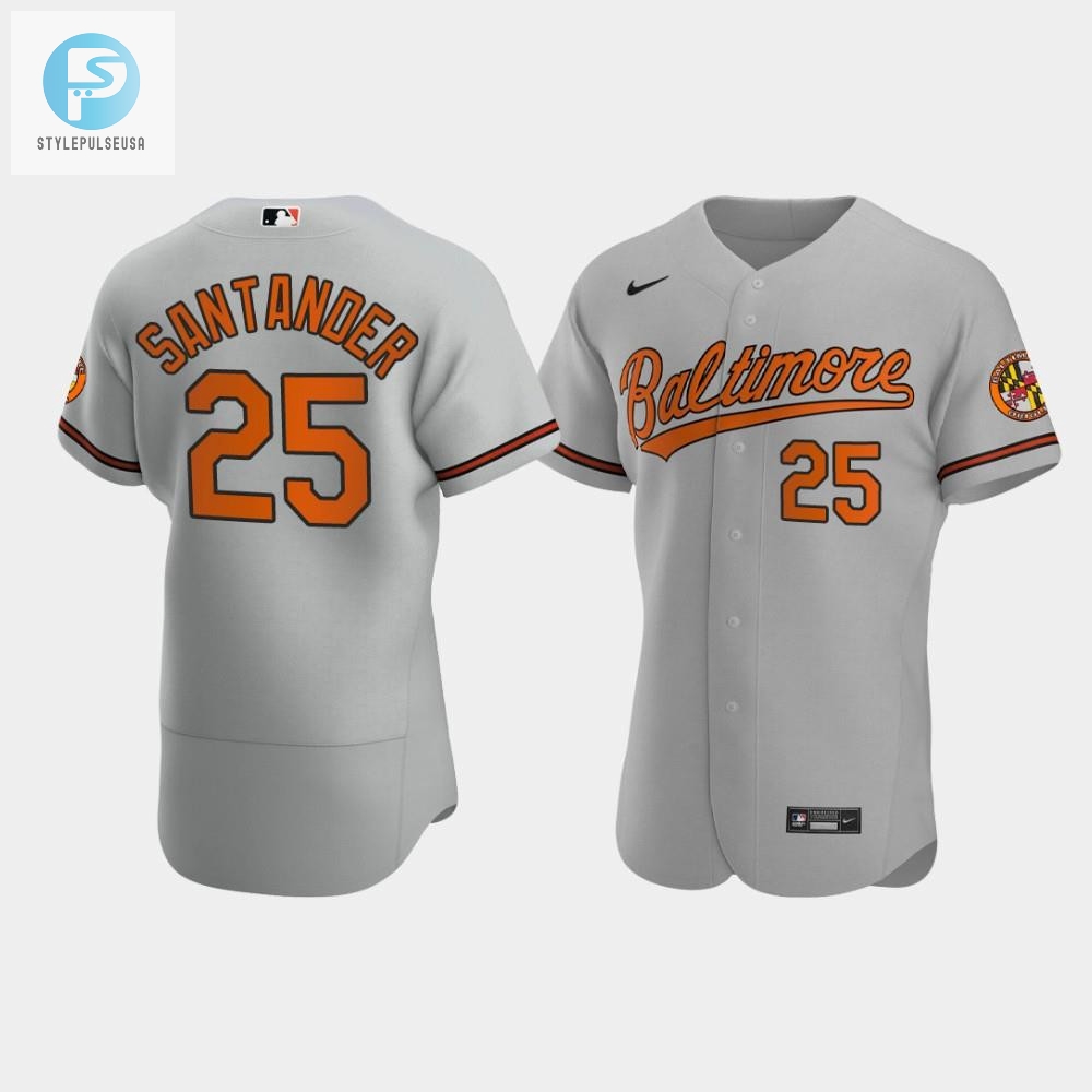 Get Your Gray Santander Orioles Jersey  Play Ball In Style