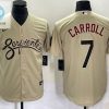 Rock Gold With Diamondbacks Carroll 7 Jersey Homerun Laughs stylepulseusa 1