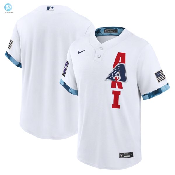 Hit A Homer In Style Dbacks 2021 Allstar Jersey White stylepulseusa 1