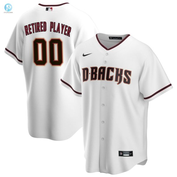 Retired Roster Fresh Swag Custom Dbacks Jersey Fun stylepulseusa 1