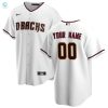 Score Big Laughs In Our Dbacks Custom Jersey White Mlb Fun stylepulseusa 1