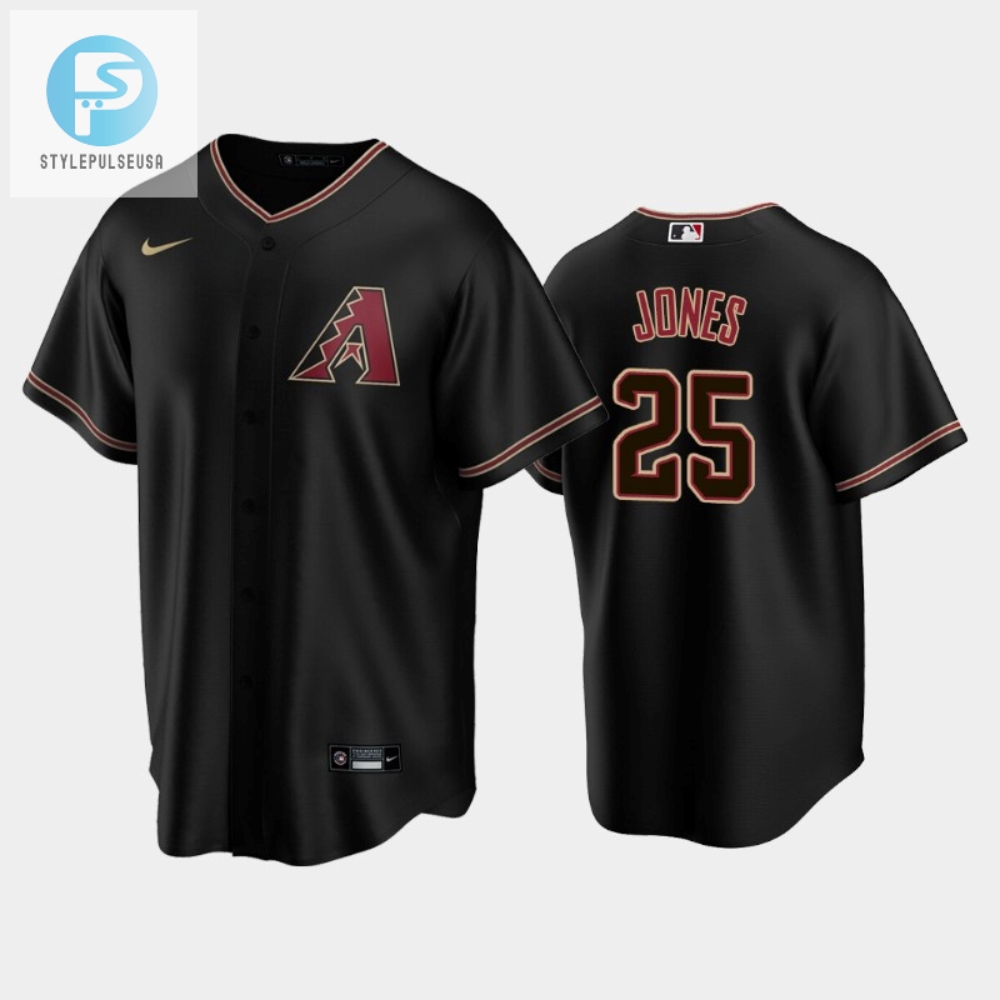 Get Drafted In Style Druw Jones Dbacks Jersey  Black Magic